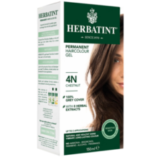 Herbatint 荷碧汀染发剂 意大利进口染发膏 植物染发乳 1N黑色150ml