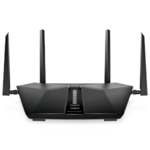 plus会员：NETGEAR 美国网件 RAX50 双频5400M 家用千兆无线路由器 Wi-Fi 6 单个装 黑色