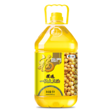 再降价：福临门 精选一级 大豆油5L 食用油