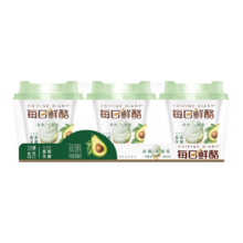 双11狂欢，PLUS会员，需首购:蒙牛 每日鲜酪牛油果风味发酵乳100g*3杯*4件
