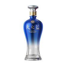 双11狂欢：洋河蓝色经典 天之蓝 42度 100ml 绵柔浓香型白酒