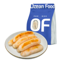 OZEANBAB 儿童粒粒鲜虾肠 50g*4袋