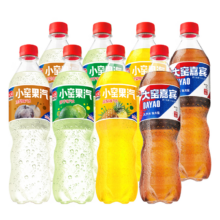 双11狂欢、plus会员:大窑汽水 小窑果汽 碳酸饮料 520mL＊8瓶＊3件