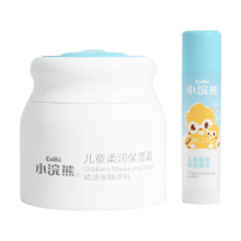 plus:小浣熊 儿童面霜 面霜30g*2+唇膏*2+护手霜