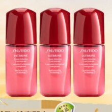 PLUS会员: 资生堂 第三代红腰子精华小样3支装10ml*3