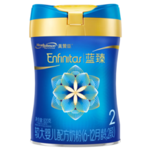 美赞臣蓝臻 2段奶粉 较大婴儿配方奶粉（6-12月）820g 乳铁蛋白 新国标