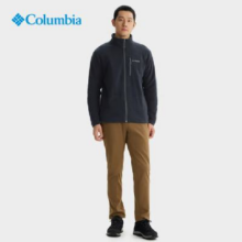 plus会员：Columbia哥伦比亚 户外男子舒适运动保暖柔软抓绒衣休闲外套AE3039 010