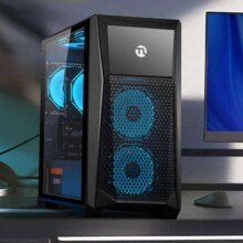 PLUS会员、京东百亿补贴:宁美国度 台式电脑主机 龙魂13代i5 14600KF+4060Ti 配置六