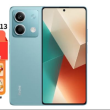 双11狂欢，plus会员：小米 Redmi Note13 5G手机 红米手机 小米手机 时光蓝 5G全网通 6+128GB