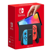 再降价、双11预告、31日20点：Nintendo 任天堂 日版 Switch OLED 游戏主机 红蓝色 日版