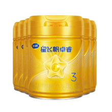 预售：飞鹤 星飞帆卓睿经典版 幼儿配方奶粉3段 750g*12