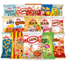京东百亿补贴、plus会员：上好佳零食薯片整箱上好佳薯片多种混合口味 20包*5g