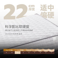 KING KOIL 金可儿 世茂喜来登 独立袋装弹簧床垫 1.8米*2米 厚22cm