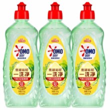 plus会员、概率券：OMO 奥妙 酵素餐具净洗洁精 橙花小青柑 500g*3瓶