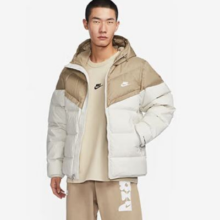 耐克NIKE羽绒服男短款WR 650-D FLD外套FB8178-247美拉德卡其XXL