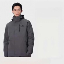 骆驼  户外御寒冲锋衣  男女同款  防油污三合一