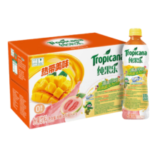 需首购、概率券、plus会员:百事可乐纯果乐 热带美味 水果饮料 450ml*15瓶*2件+凑单品