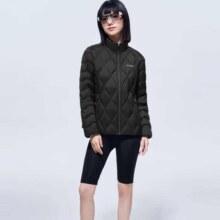 京东plus：波司登秋冬款鹅绒羽绒服女款轻薄立领收纳休闲百搭外套