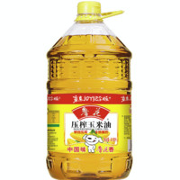 luhua 鲁花 食用油 物理压榨 玉米油6.18L