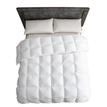 京东京造Duvet D'oie杜唯朵羽绒被 95%国产鹅绒被子冬季1500g 2.2*2.4米