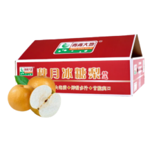 双11狂欢：京鲜生 青青大地莱阳羊脂秋月梨4.5斤 6-9粒