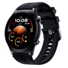 Plus会员:荣耀（HONOR）手表GS 4 黑色 轻薄