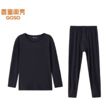 香蜜闺秀  磨毛圆领长袖内衣套装*2套