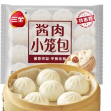 PLUS会员，需首购:三全 酱肉发面小笼包400g 任选10件