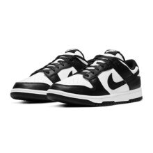 耐克（NIKE）男鞋 Dunk Low 黑白熊猫经典低帮复古休闲板鞋DD1391-100 44