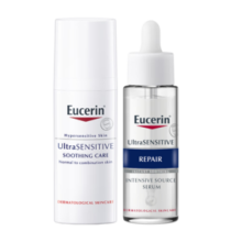 优色林（Eucerin）舒安套装（舒安霜50ml+舒安精华30ml）舒敏褪红 稳固屏障