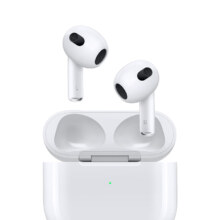 PLUS会员、双11狂欢：Apple 苹果  AirPods (第三代) 配闪电充电盒蓝牙无线耳机 6期免息专享版