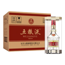 双11狂欢、京东百亿补贴：五粮液 普五 第八代 52度 浓香型白酒 500ml*6瓶 整箱装