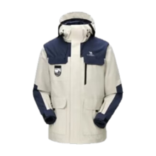 骆驼（CAMEL）男女外套三合一防风防水外套户外登山冲锋衣服  多色多码