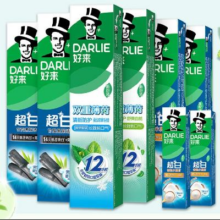 百亿补贴、PLUS会员：DARLIE好来 牙膏套装 多种口味 8支880g