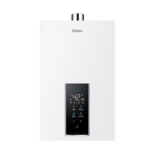 海尔（Haier）燃气热水器16天然气水伺服恒温家用智能变升洗澡大水量多重安防健康洗APP智能节能省薪省气白色WM3 16L 【WM3】节能省薪必选