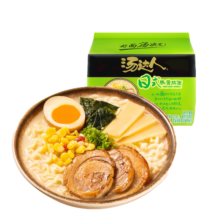 统一 方便面 汤达人 日式豚骨味方便面 五连包 125g*5袋装