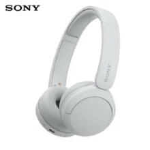 双11狂欢：索尼SONY  WH-CH520 舒适高效无线头戴式蓝牙耳机 舒适佩戴 音乐耳机 白色