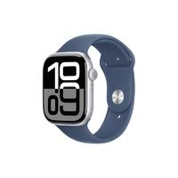 Apple 苹果 Watch Series 10 智能手表 GPS款 46mm 银色 丹宁色橡胶表带 S/M￥2759.00 8.6折 比上一次爆料降低 ￥440