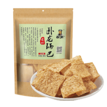 Plus会员:卧龙手工大米锅巴 400g/袋*2件