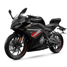 PLUS会员 CFMOTO春风 250SR-FUN 摩托车 仿赛跑车 新车上市【门店自提】 星光黑 （全款）