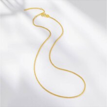 周六福  足金999金项链  40+5cm尾链 - 8.53g 单件