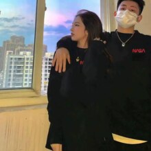 NASA GAME 2024秋季男女圆领潮牌宽松卫衣