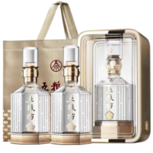 五粮液五粮坊金色经典浓香型白酒52度500ml*2瓶