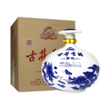 预售：古井贡酒 青花大坛 浓香型白酒  50度2500ml *1坛 （预售定金可退）