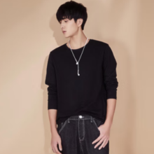 PLUS会员！JEANSWEST 真维斯 男士纯棉重磅长袖