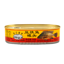 21日20点、限量500件:珠江桥 原味豆豉鱼罐头150g 中粮出品