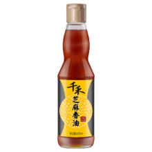 双11狂欢、plus会员: 千禾 芝麻香油 405mL*4件+凑单品