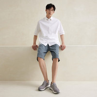 BASTO 百思图 新款商场同款时尚街头运动厚底男休闲鞋EFW01BM3 灰色 40及 43