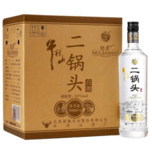 牛栏山二锅头 特10 清香型 52度 700ml*6瓶 整箱装