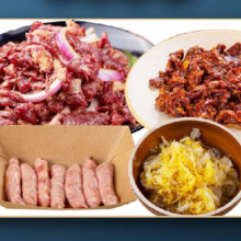 再降价、PLUS：齐函杨佳 传统1-2人餐~到手1375g 齐齐哈尔烤肉 传统1-2人套餐 生鲜牛肉食材 精致烧烤半成品组合装